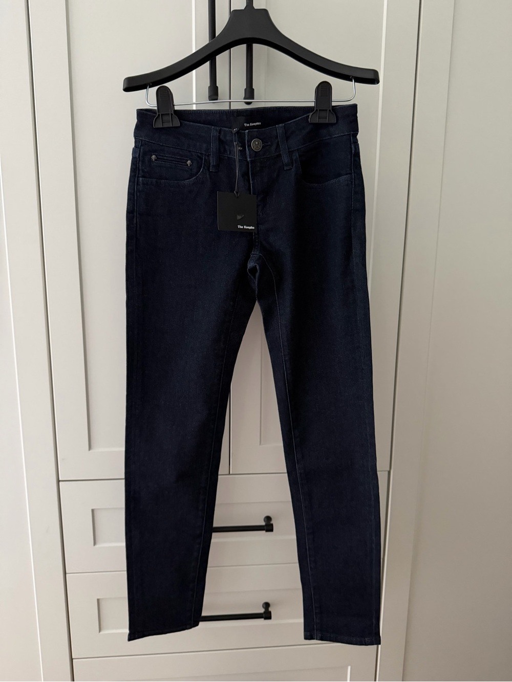 The Kooples Dark Blue Short Fit Jeans